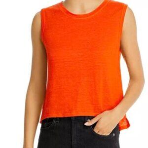 FRAME Organic Linen Tank Top - Size Large